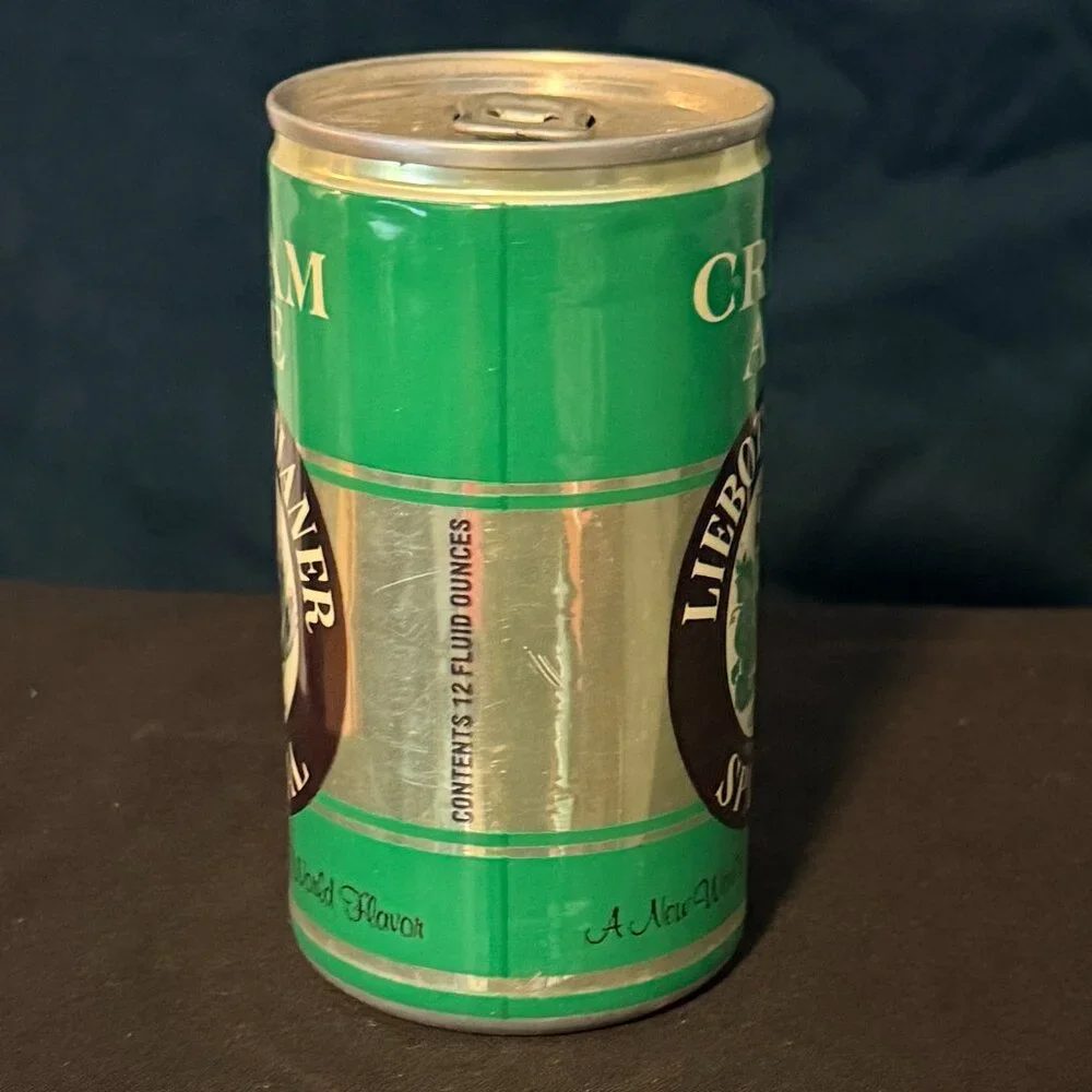 Liebotschaner Cream Ale vintage aluminum beer can